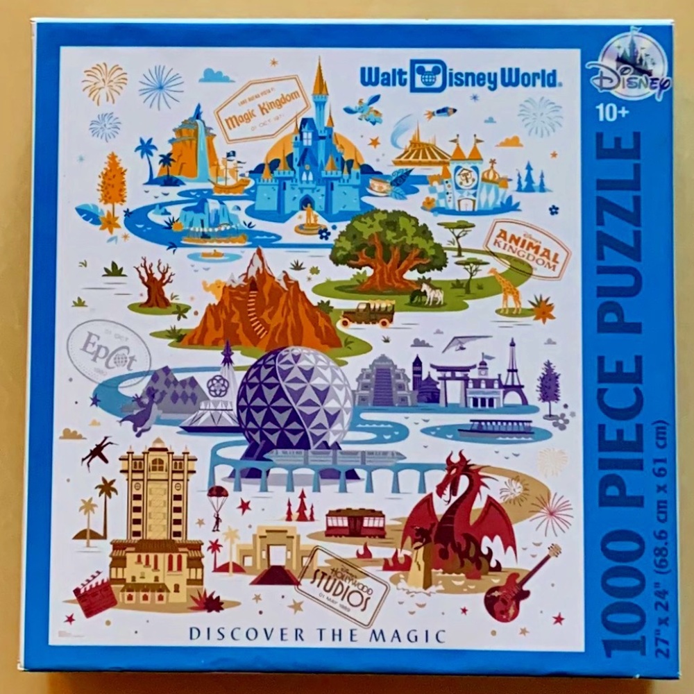 Walt Disney World 1000 Piece Jigsaw Puzzle Sealed